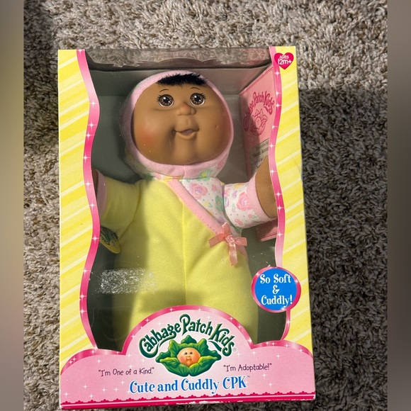 Cabbage Patch Kids CPK Cute & Cuddly Jakks Pacific NIB African American Doll - Picture 4 of 8